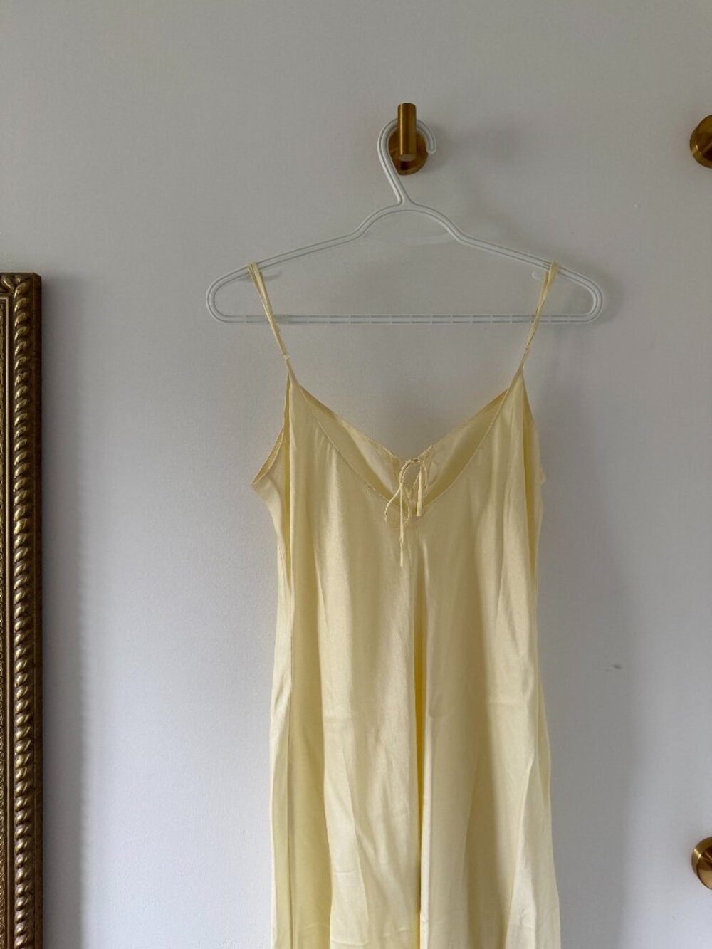 Pure silk slip dress